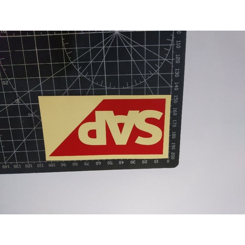 

stiker cutting sap