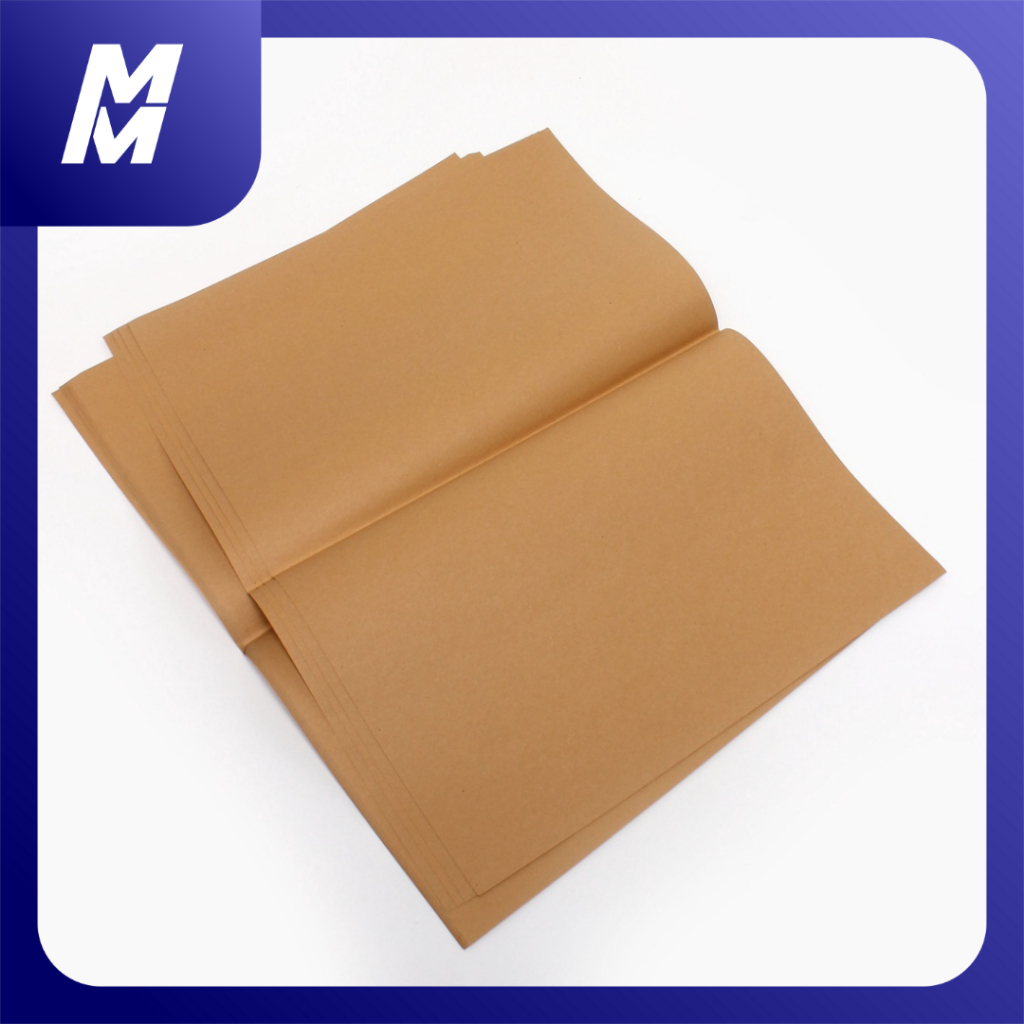 

SC Sampul Coklat Buku B5 Boxi/Bigboss | Cover Kertas Payung Polos Buku Catatan (1 lembar)