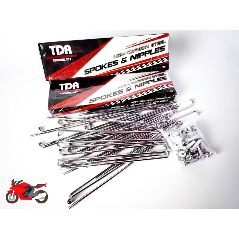 Jari Jari TDR 9G Jeruji TDR Crome Jeruji ( Ukuran 89 130 151 154 159 164 172 180 184 196 )