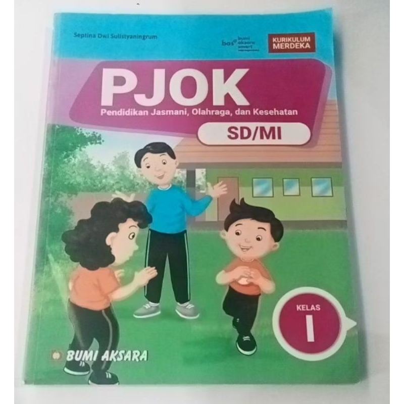 Pjok SD/MI Kelas 1