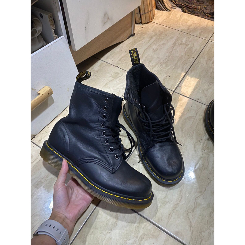 Dr martens 1460 black nappa