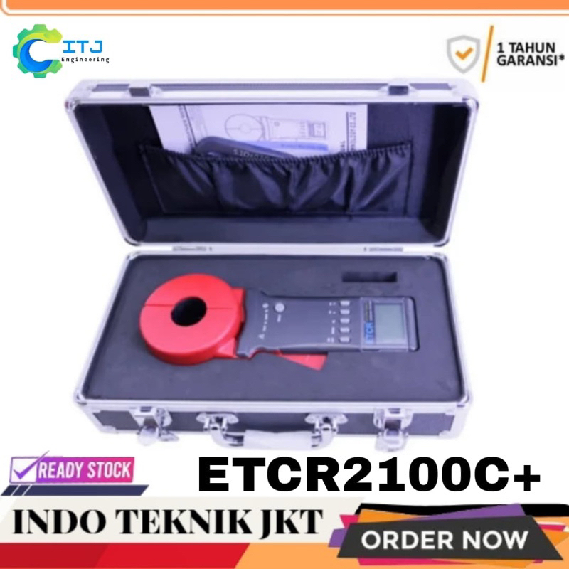 ETCR2100C+ Clamp earth resistance tester Digital Clamp Grounding tester meter ETCR 2100C+ Original