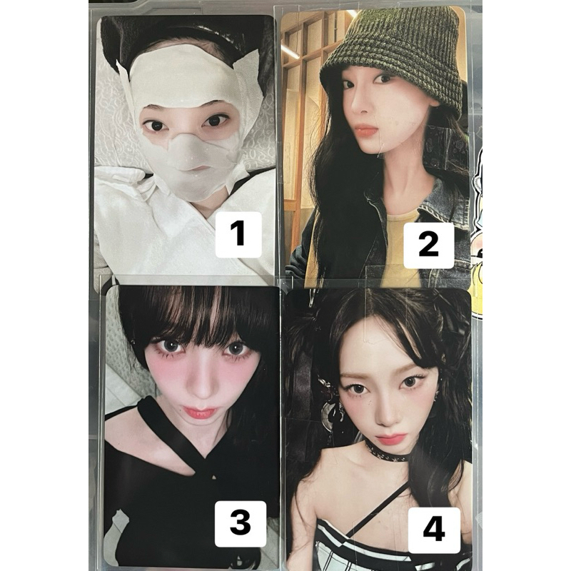 [READY/OFFICIAL] aespa KARINA NINGNING LD QQ whiplash topi zoom masker mumi pc photocard
