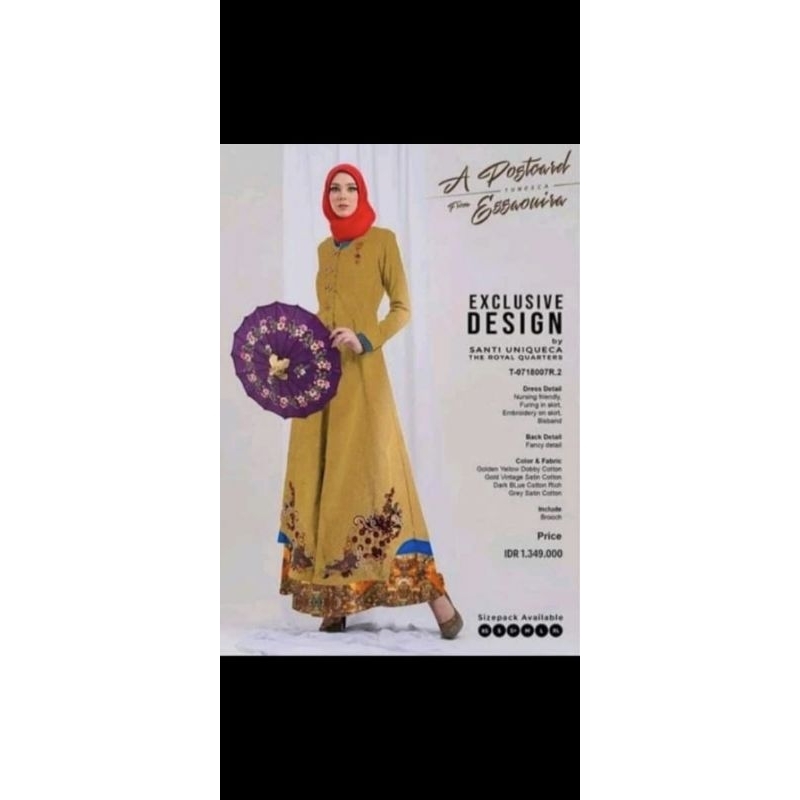 TUNEECA BATIK SIZE S PL LENGKAP TAG KANSER( Sold by ofline)