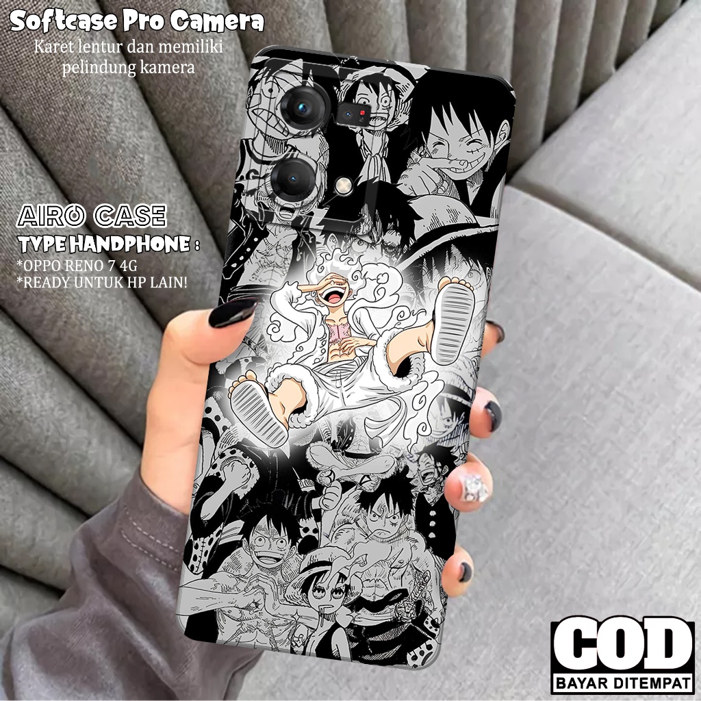 Case OPPO RENO 7 4G - Softcase OPPO RENO 7 4G - Fashion Case ANIME - Casing OPPO RENO 7 4G - Softcas
