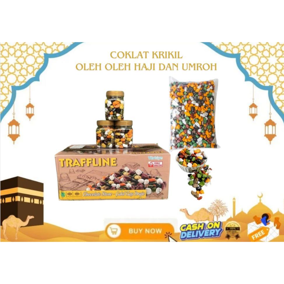 Coklat Kerikil Arab | Permen Coklat Arab Batu KrikiL