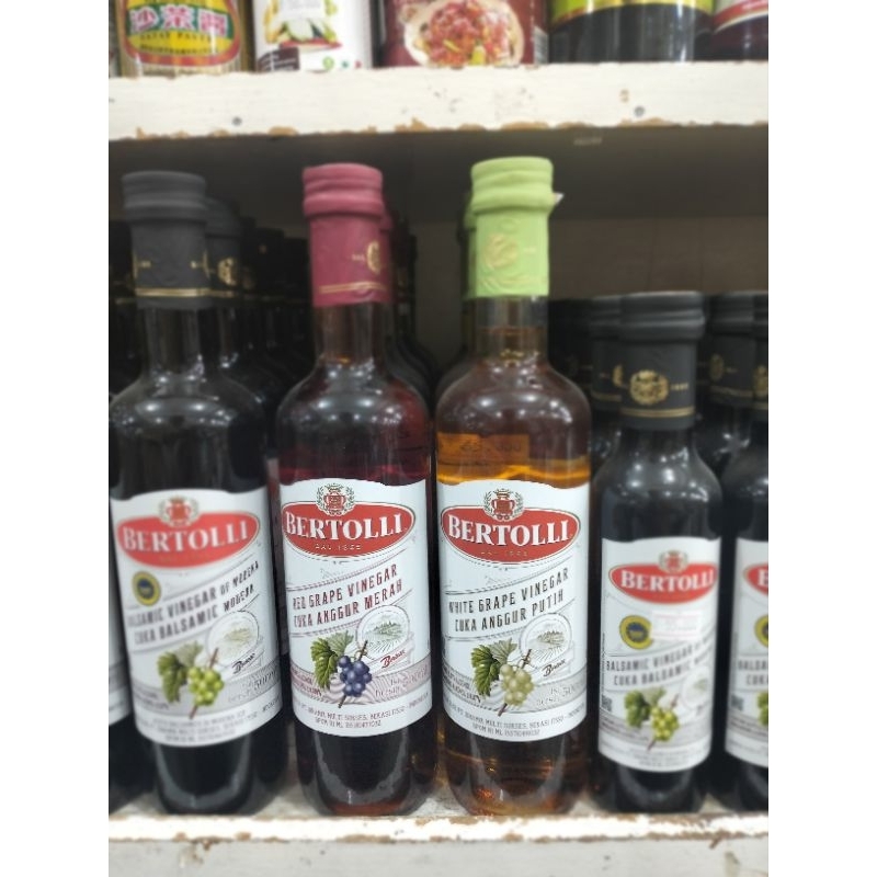 

Bertolli Grape Vinegar Cuka Angg*r 500ml Impor Spain