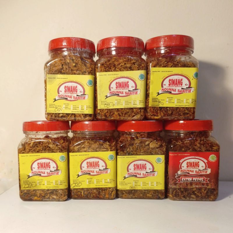 

Murahh! Bawang Goreng Terasi Siwang Nounna Saritie Khas Indramayu