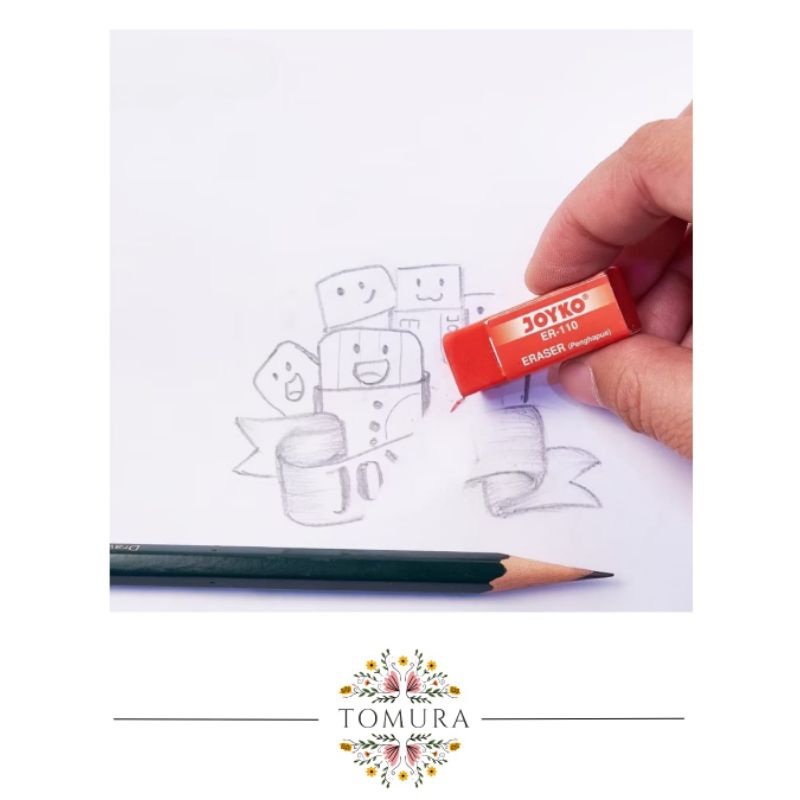 

Penghapus Joyko Mini Warna Warni Erase Fancy Lucu Stationery