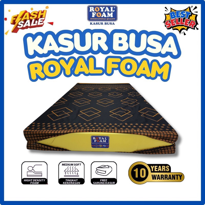 KASUR BUSA ROYAL FOAM 120X200 KASUR SPON MATRAS DELUXE