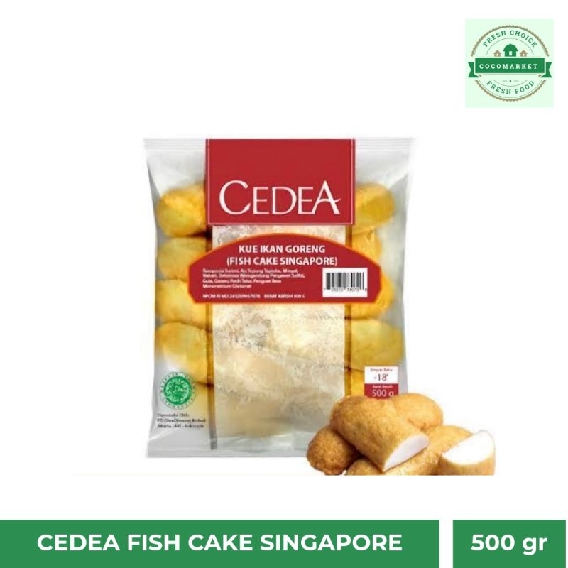 

CEDEA Fish Cake Singapore 500gr