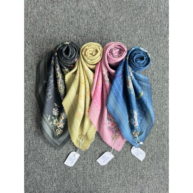 meyka scraves - Segi empat meyka  scraves - segi empat meyka terbaru - Meyka scraves terbaru - segi 