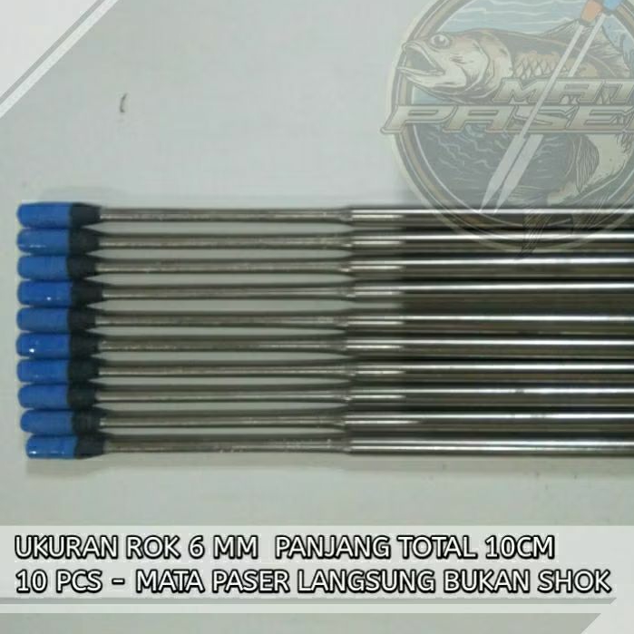

10PCS PEN STAINLIS ROK 6MM PANJANG 10CM