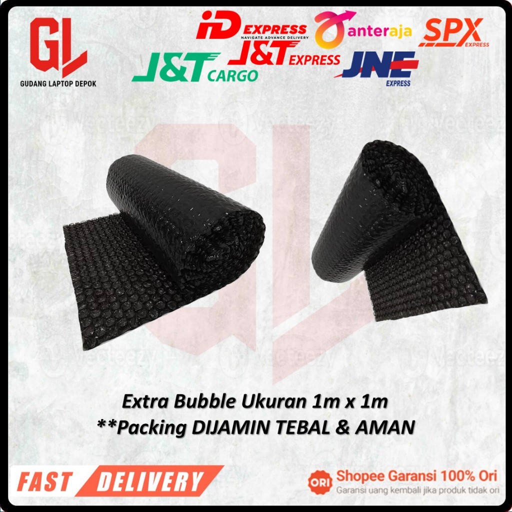 

[ EXTRA ] Bubble Wrap Khusus Pesanan Laptop - 4 Lapis