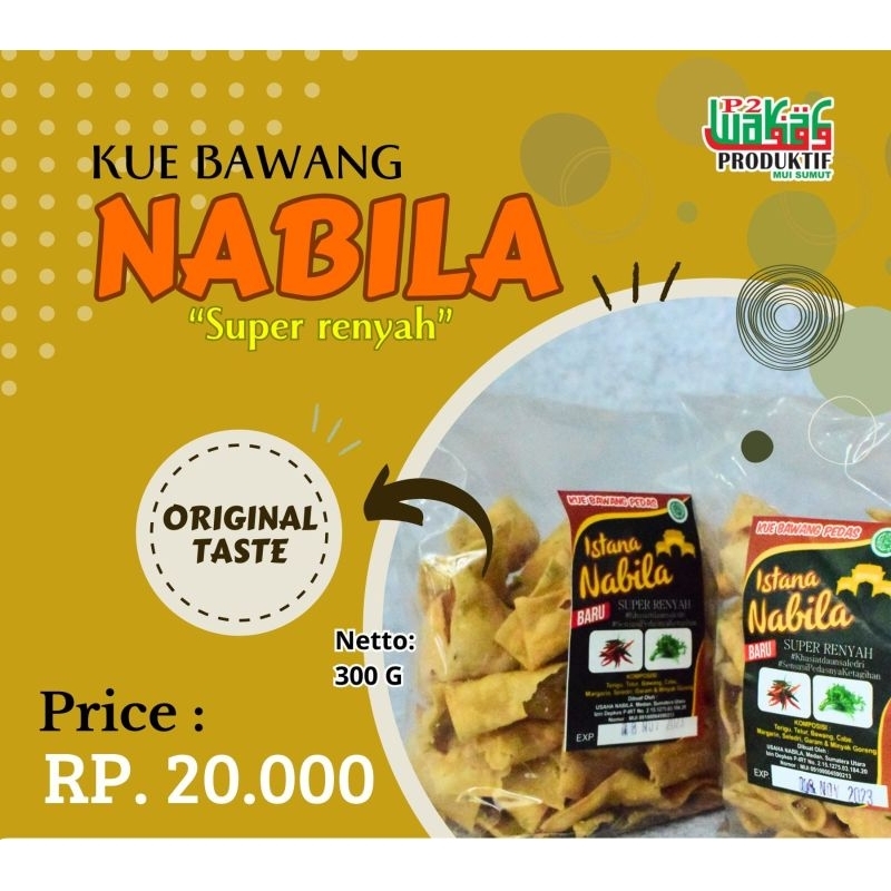 

KUE BAWANG NABILA