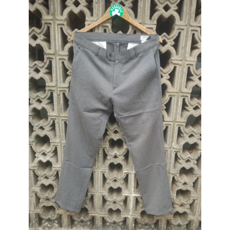 celana formal kerja april 77 slim fit stretch size 32 konds 9/10