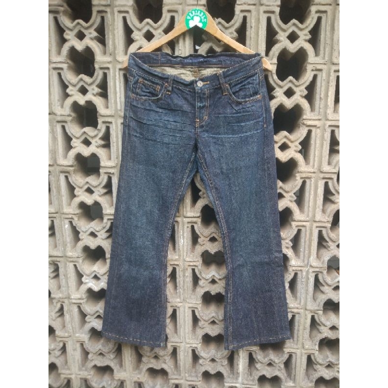 celana jeans cewe wanita selvedge ralph lauren dungarees size 11/fit size 32 konds like a new