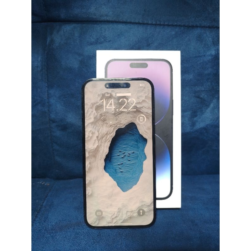 iPhone 14 Pro Max 128GB Deep Purple ex Garansi Resmi