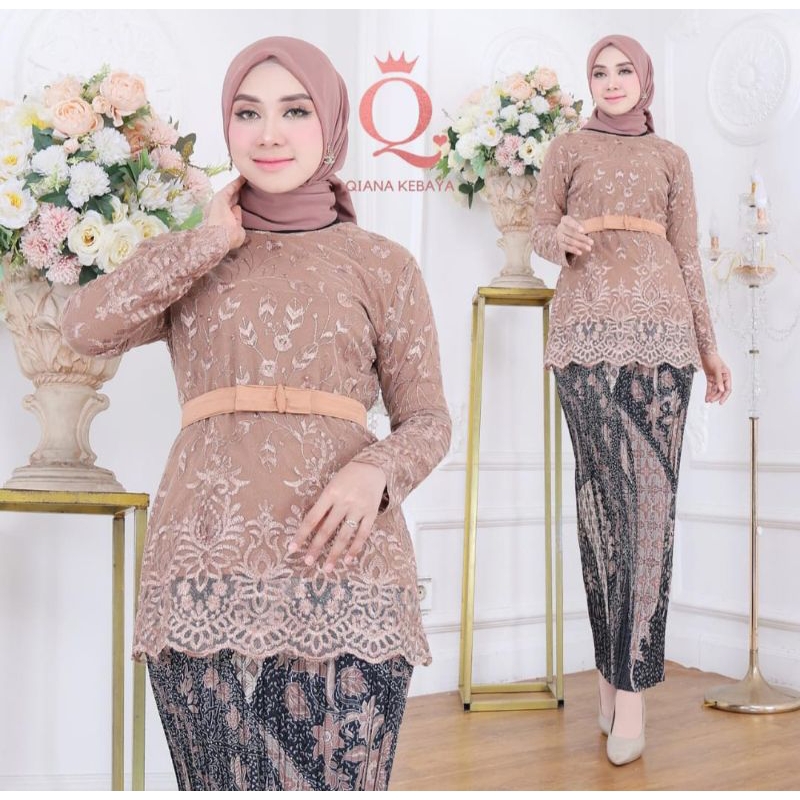 Setelan Kebaya Modern Cantika / Kebaya Wisuda Teebaru / Kebaya Remaja Kekinian / Kebaya Pesta Kondan