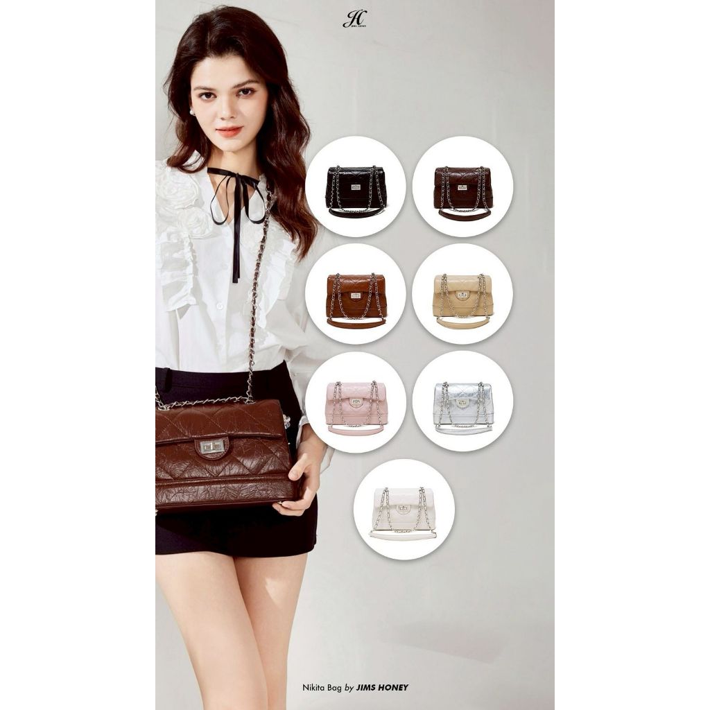 TAS TERBARU JIMSHONEY NIKITA BAG JIMSHONEY ORIGINAL TAS CEWEK TAS WANITA