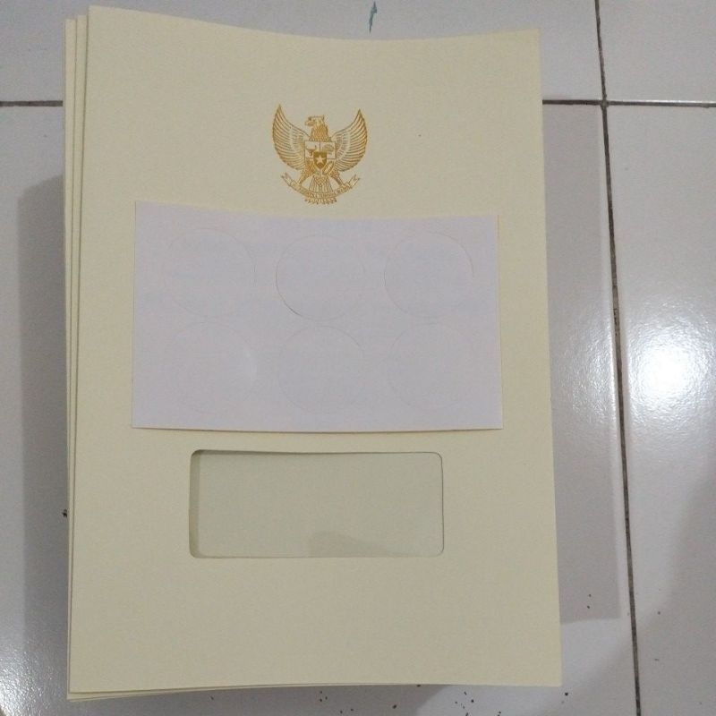 stopmap kertas custom, warna lengkap