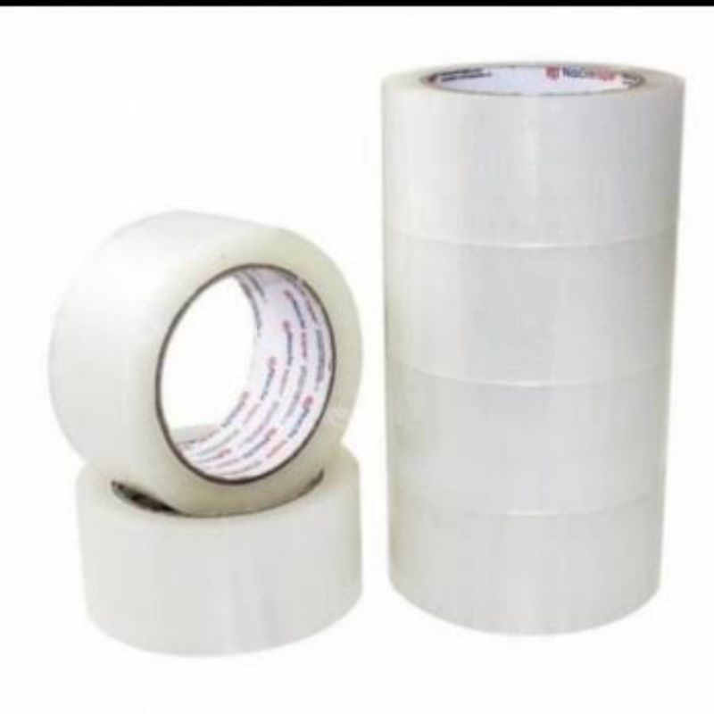 

Lakban Bening murah 48 mm x 90 yard isolasi besar