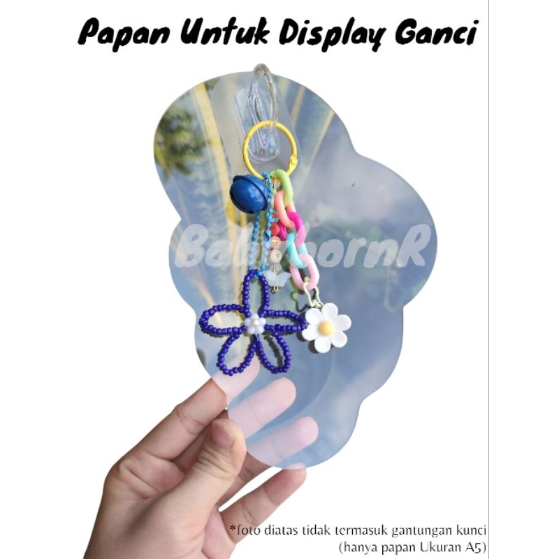 

Papan Akrilik Papan Display Gantungan Kunci