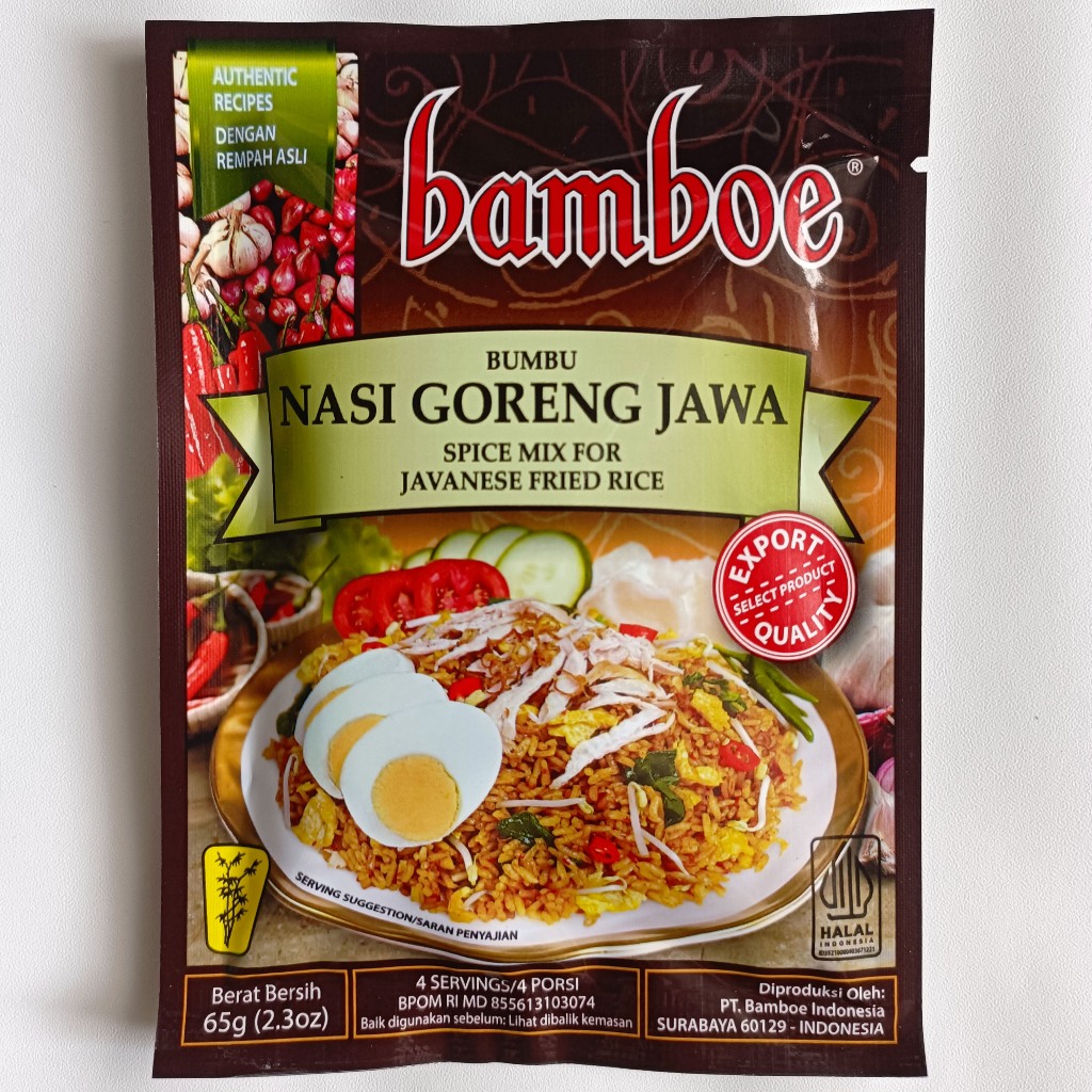 

Bamboe Bumbu Nasi Goreng Jawa (Bumbu Instan)