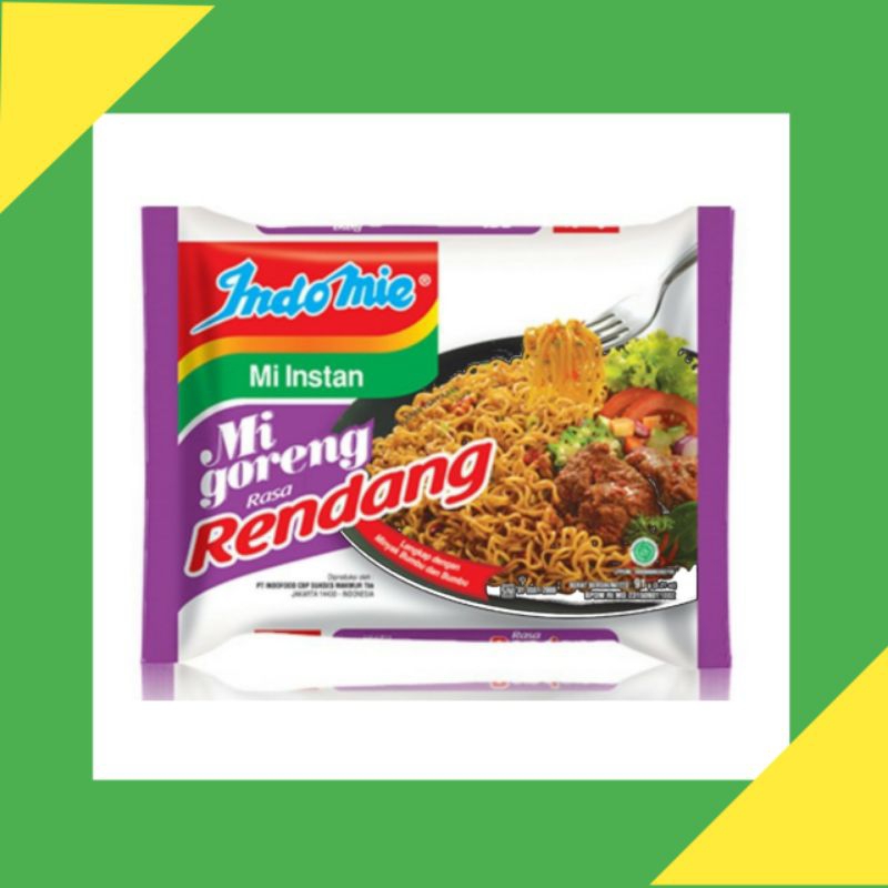 

indomie goreng rendang