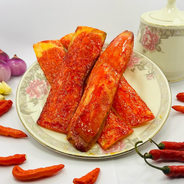 

Keripik Balado Panjang Khas Minang Kabau