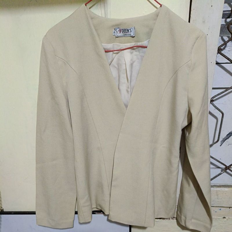 blazer cream