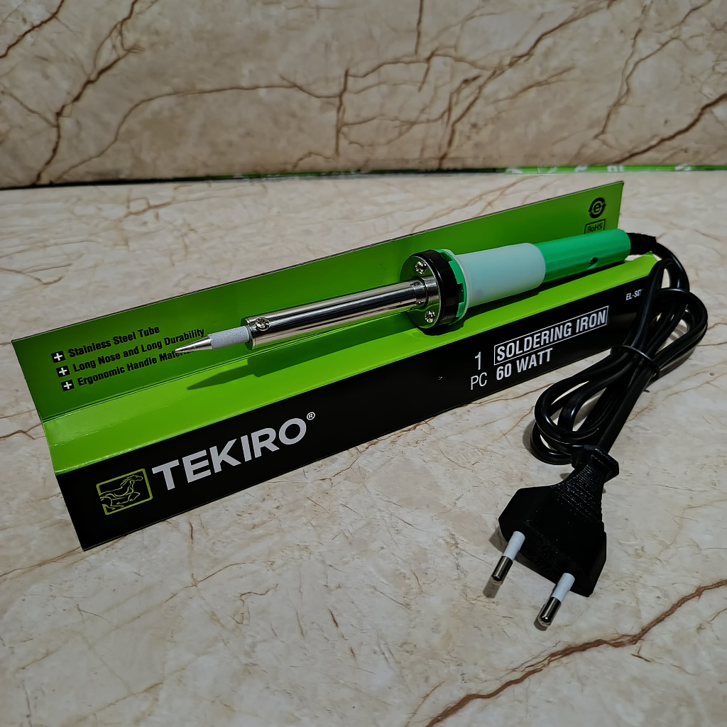 TEKIRO Soldering Iron Solder 60 Watt Tersedia Juga Solder Tembak 200 watt Kenmaster