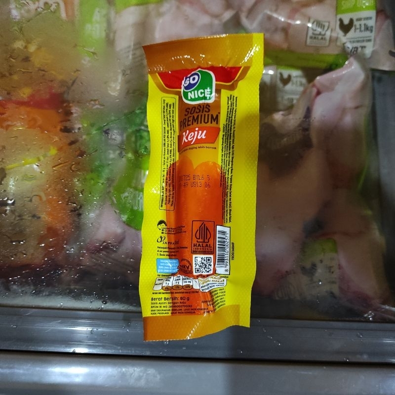 

So nice sosis premium keju