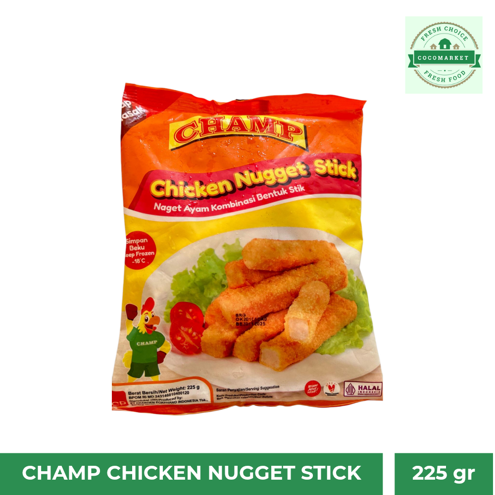 

CHAMP Chicken Nugget Stick 225gr