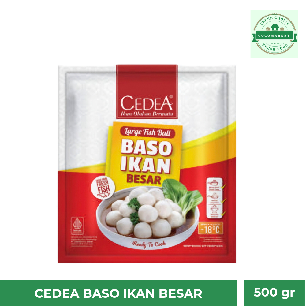 

CEDEA Baso Ikan Besar 500gr