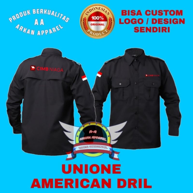 kemeja pdh CIMB niaga