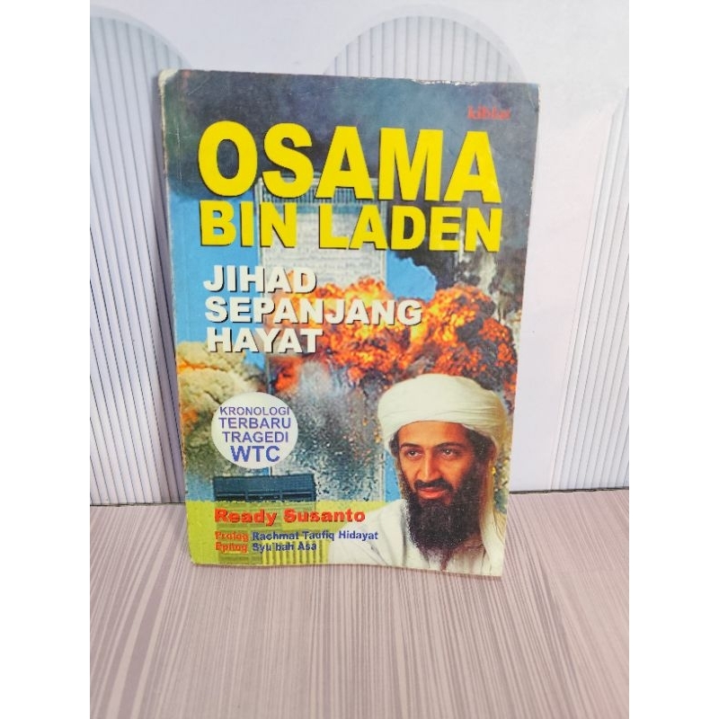 Buku Osama Bin Laden Jihad Sepanjang hayat Original Preloved