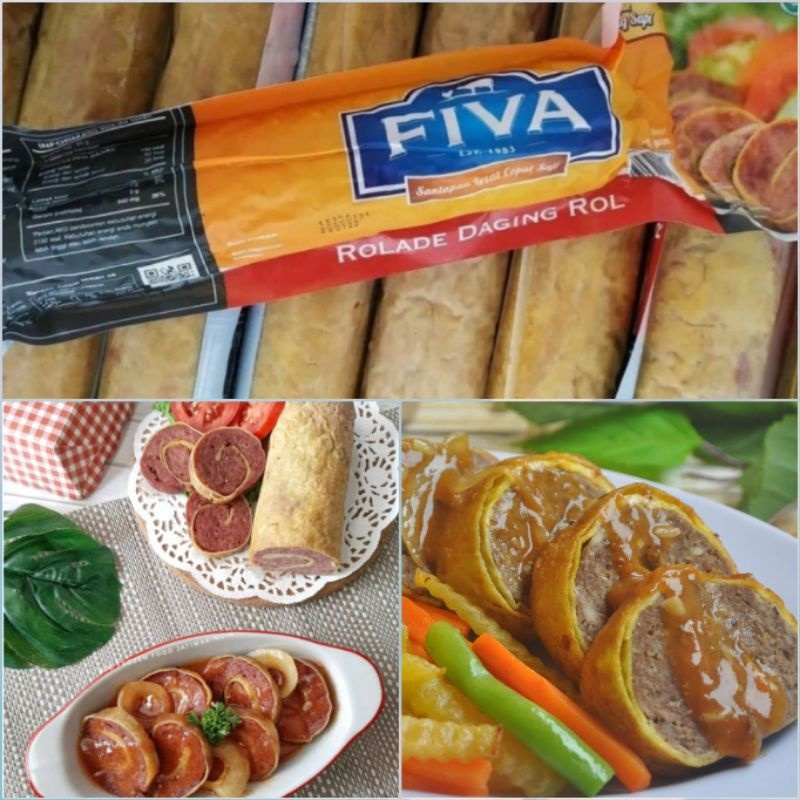 

Fiva Rolade Daging Sapi 400 gr Halal, Besar, panjang , kalau di potong bisa dapat 14-16 pcs