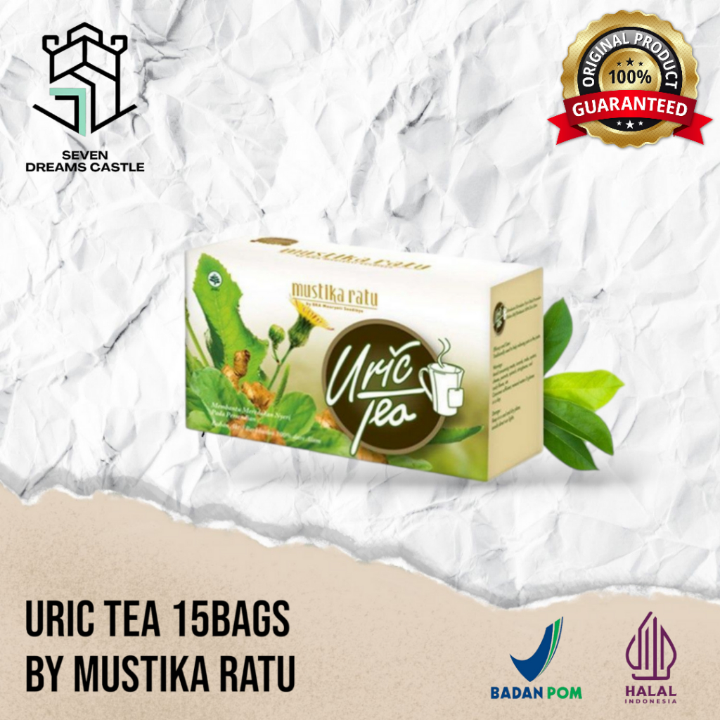 

Uric Tea isi 15 Bags By Mustika Ratu | Penurun Asam Urat, Minuman Kesehatan, Minuman Herbal