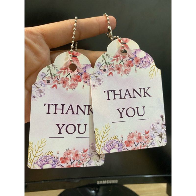 

HANG TAG THANK YOU ISI 12