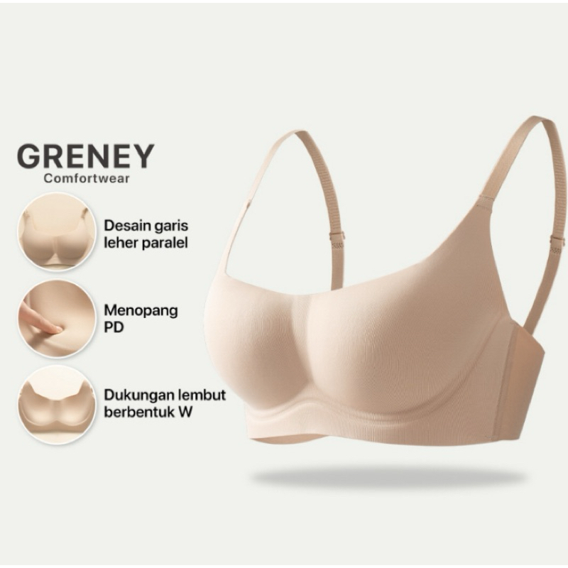 Greney Gbras push up bra (PRELOVED salah beli ukuran)