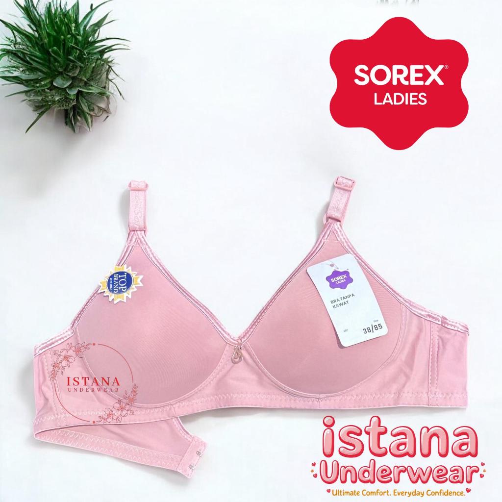 Bra wanita / bh sorex Cup A / bra tanpa kawat ukuran 32 s/d 38