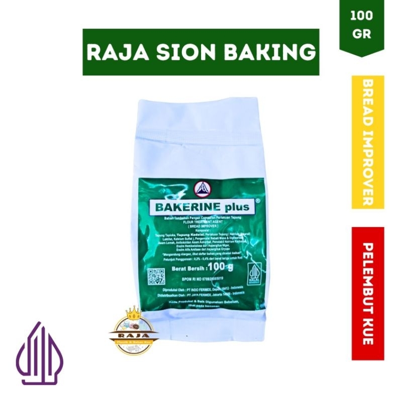 

BAKERINE PLUS Bread Improver 100gr / Pelembut Roti