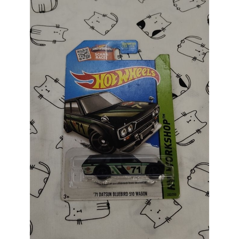 Hot Wheels 71 Datsun Bluebird 510 Wagon Kmart Exclusive Recolor