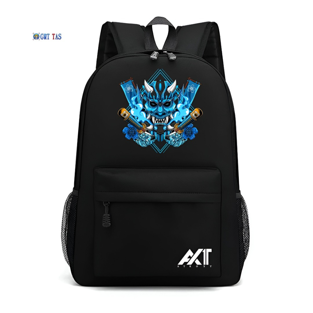 GRT Tas Sekolah Anak laki Laki sd Smp Nilon Motif keren