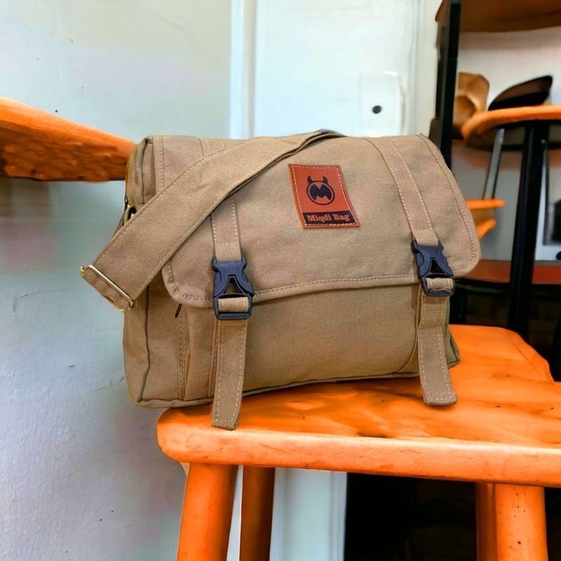 tas Bahu baha  kain-tas Selempang bahan kain-tas kain Kanvas