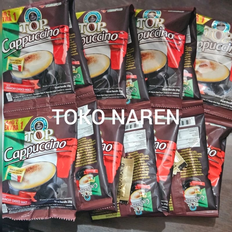 

Kopi TOP Cappuccino extra Crunchy Choco Malt