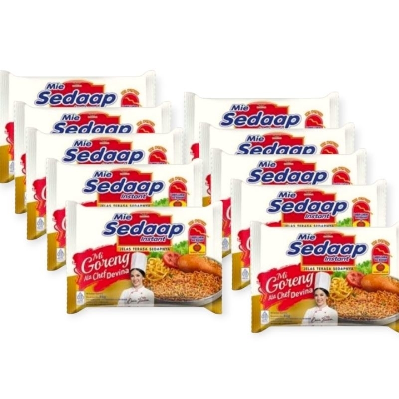 

Mie Sedaap / Sedap Goreng Ala Cheff Devina isi 10pcs