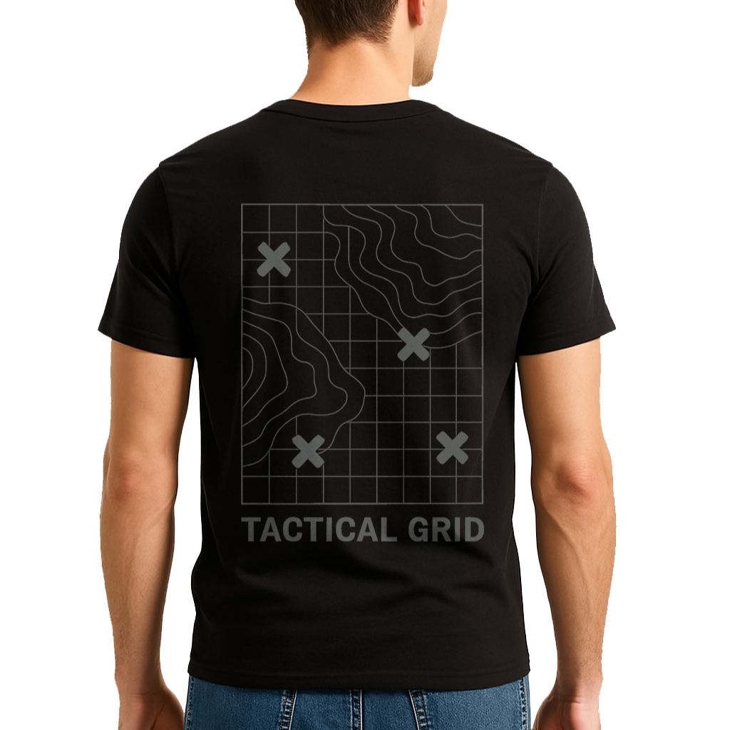 RSA Kaos Tactical Grid - Baju Taktikal Pria Army -  Combed 24s Premium -  TNI Polisi Brimob