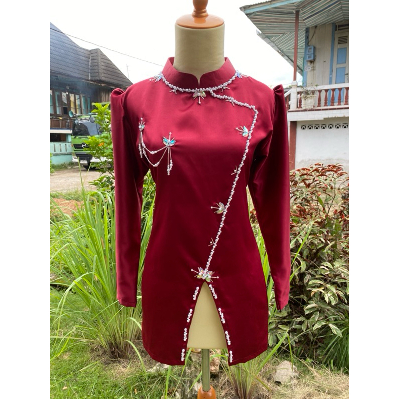 HANYA ATASAN BAJU PAYET SIMPLE KONDANGAN BRIDESMAID